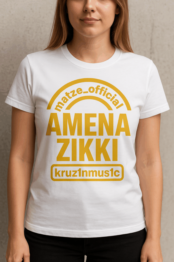 AMENA ZIKKI T-Shirt Weiß